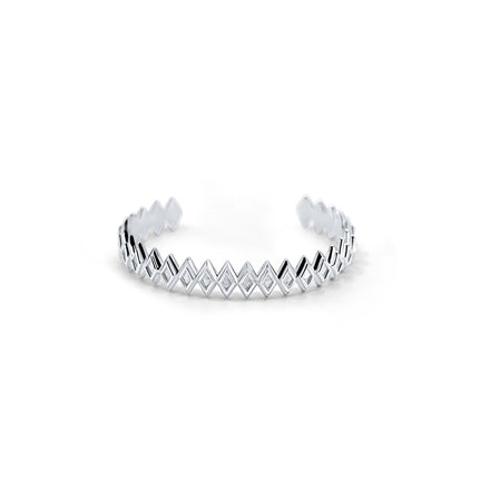sterling silver bracelet stackable cuff