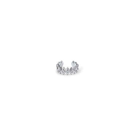 silver ear cuff
