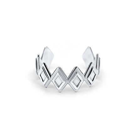 silver bracelet cuff