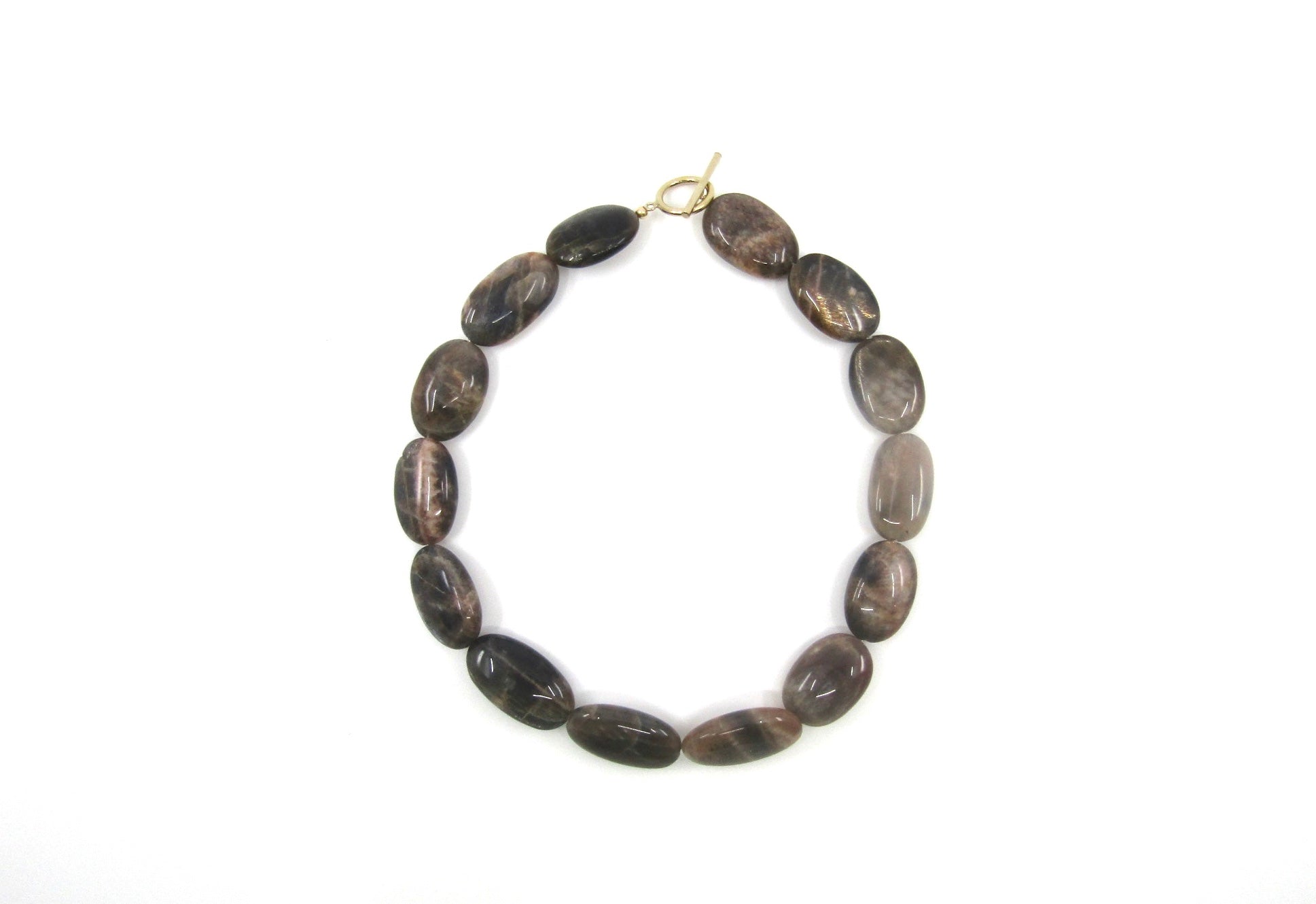 black moonstone choker