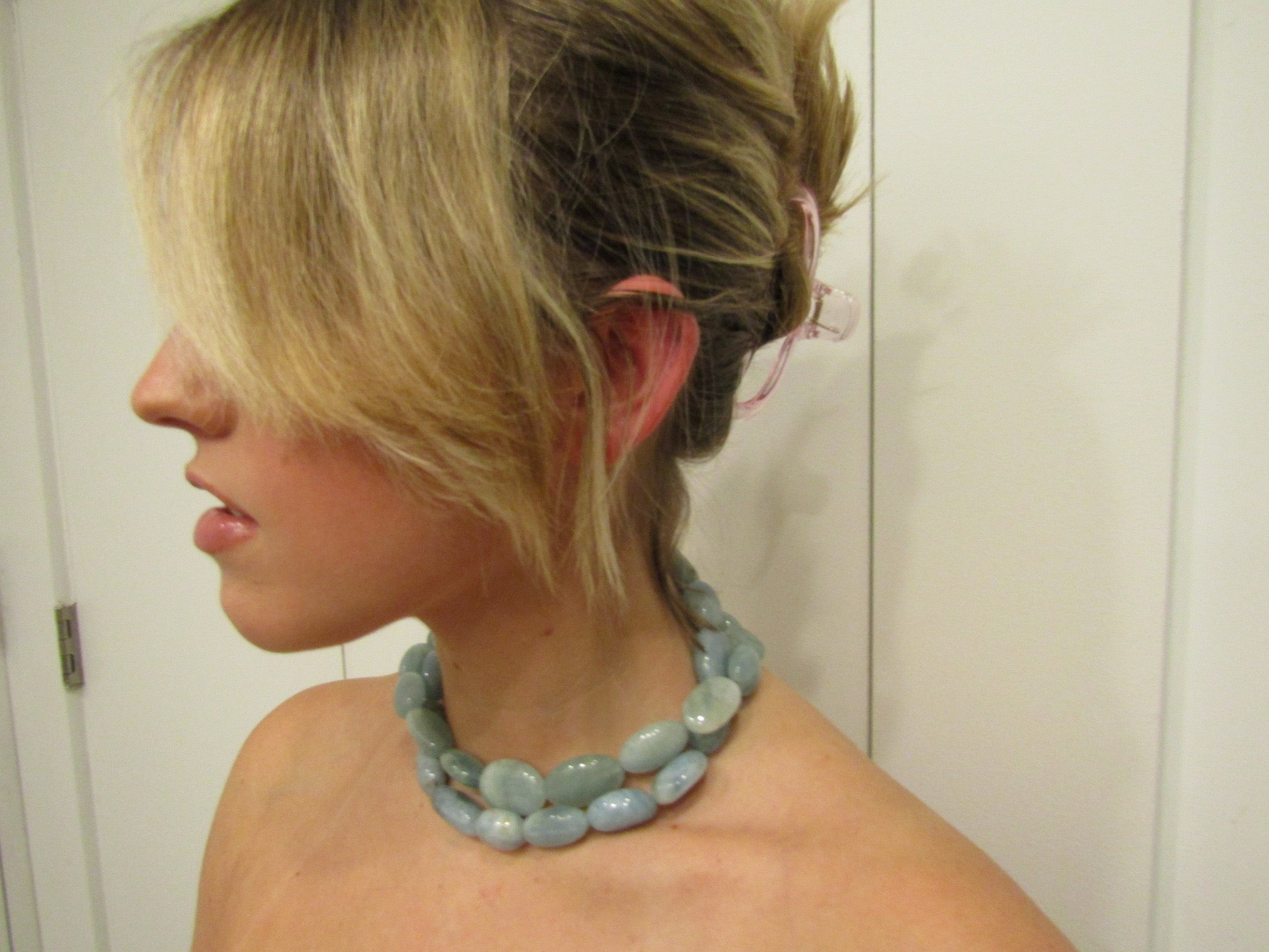 aquamarine choker