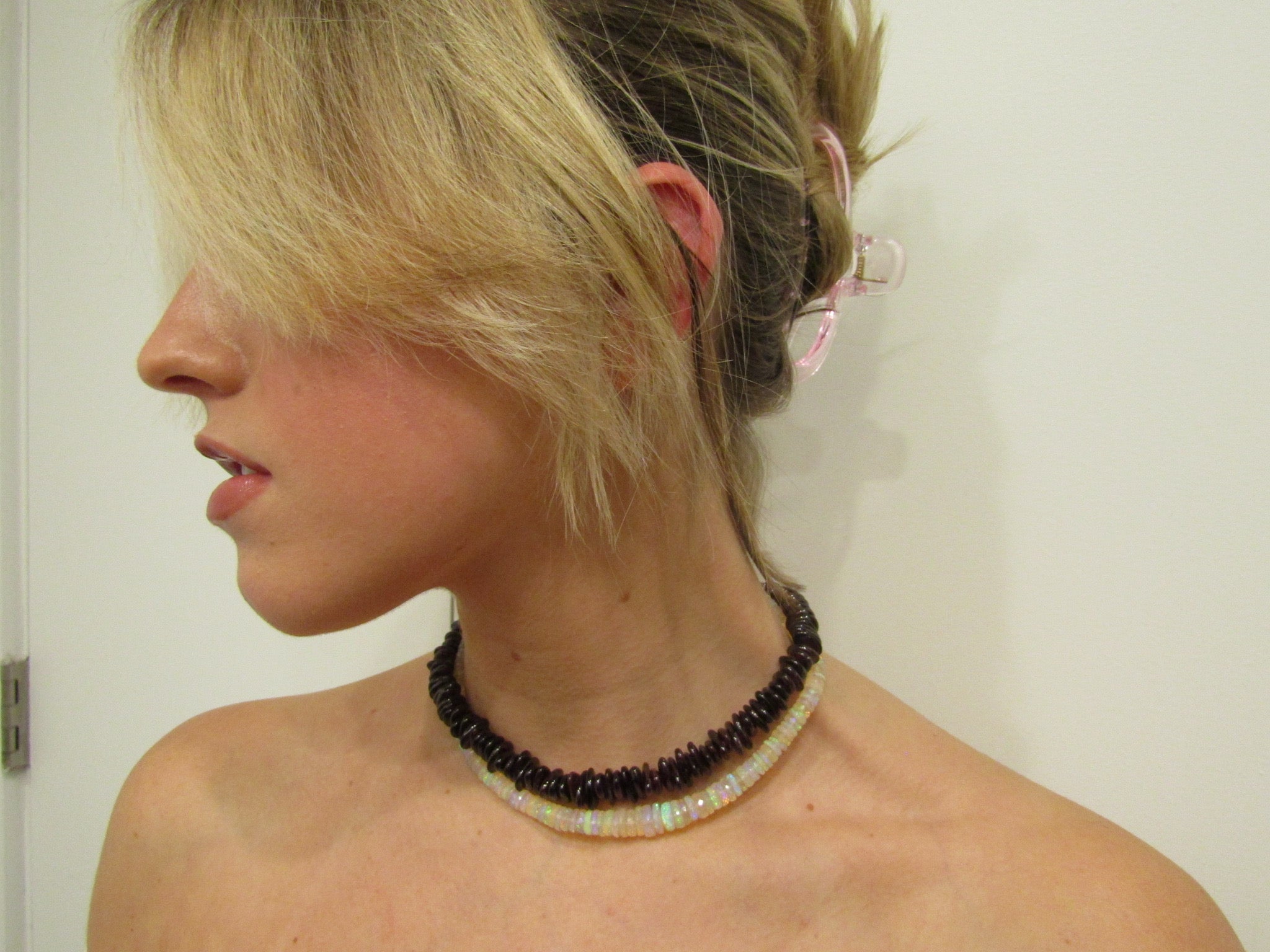 garnet choker