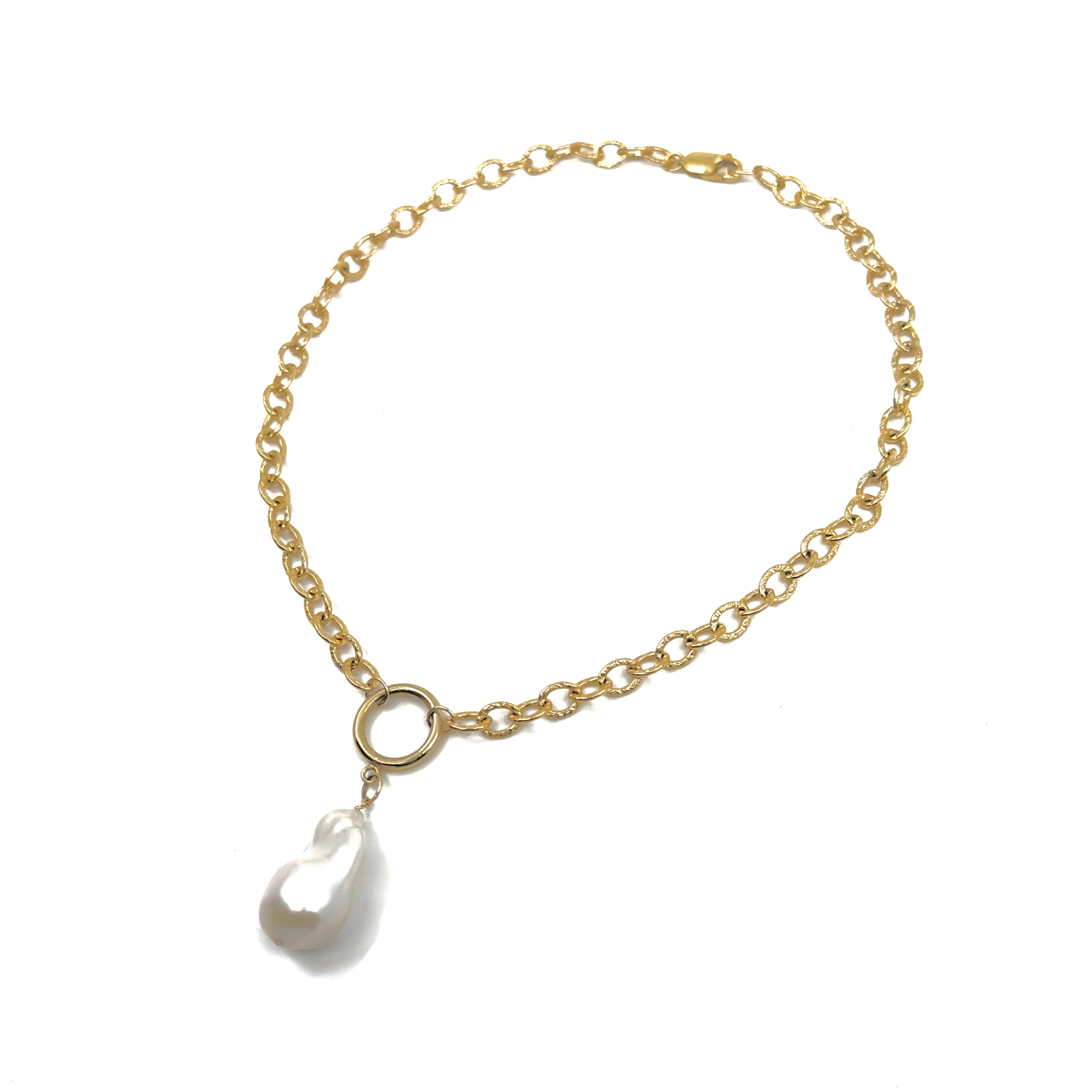 single pearl drop necklace