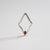 SPRING ST PENDANT / GARNET / SILVER / GOLD