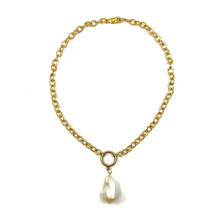 single pearl drop necklace