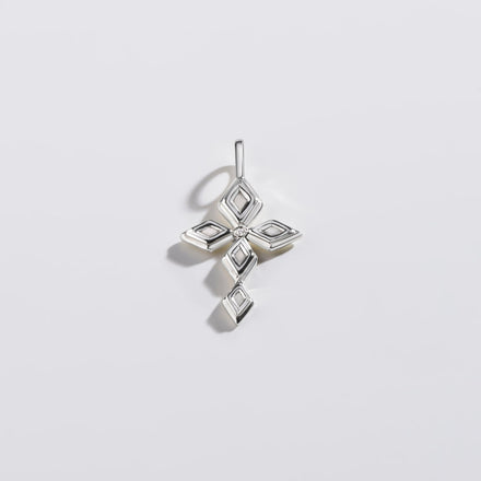 CROSS PENDANT / DIAMOND - rraine