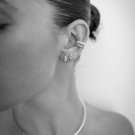 stud earrings gold